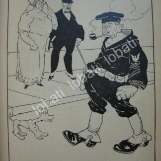 CARICATURA ANTIGUA. SOBRE INTERVENCION ESTADOUNIDENSE /55 PLT MLT