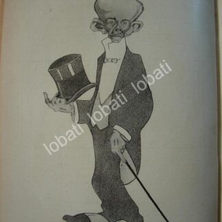 CARICATURA ANTIGUA. ROBERTO ESTEVA RUIZ 1914 / PLT