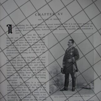 CARTEL ANTIGUO ORIGINAL DE LA CERVECERIA CUAUHTEMOC EN KERMESSE 1909