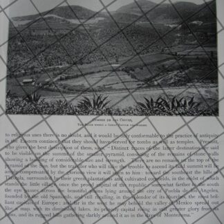 CARTEL ANTIGUO ORIGINAL DE GRANDES FIESTAS EN OAXACA 1909