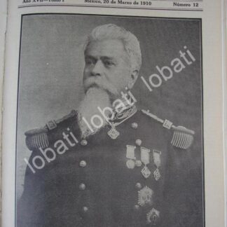 PORTADA ANTIGUA ORIGINAL  1910 MUERTE EL GENERAL. AGUSTIN PRADILLO /MLT /PLT