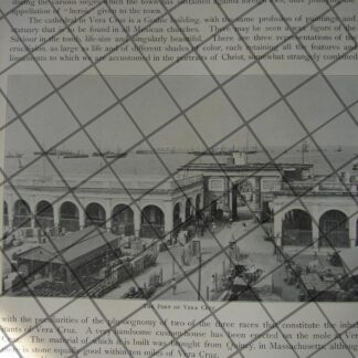 CARTEL ANTIGUO ORIGINAL DE HACIENDA DE SAN CRISTOBAL, GUANAJUATO 1909