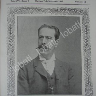 PORTADA ANTIGUA ORIGINAL  1909 MUERE EL DR. JOSE RAMOS