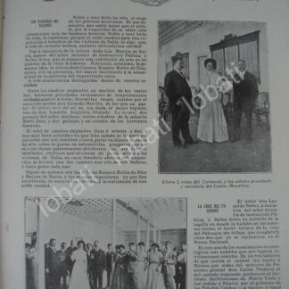 CARTEL ANTIGUO ORIGINAL DE CARNAVAL DE MAZATLAN 1909 / ASM