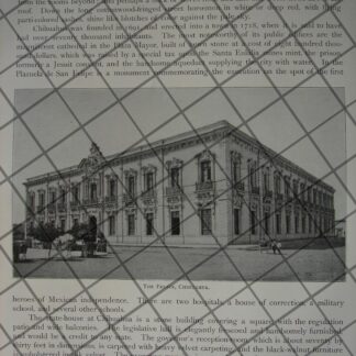 AFICHE ANTIGUO CLINICA DEL DR. EDMUNDO PEREZ. OAXACA 1937