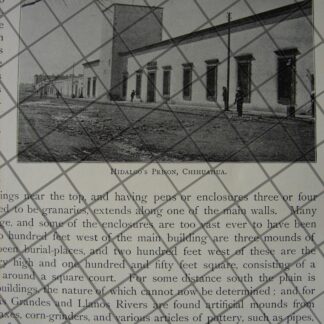 CARTEL ANTIGUO ORIGINAL DE NOVICIA EN EL CORO, DE GILBERTO IRIARTE 1897 / ARTE SACRO RLG