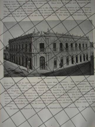 CARTEL ANTIGUO ORIGINAL DE ALUMNOS DEL CONSERVATORIO NACIONAL 1910 / MUSICOS