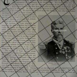 CARTEL ANTIGUO ORIGINAL DE DAMAS DE LA ALTA SOCIEDAD FOTO DE JOSE MARIA LUPERCIO 1897/ASM