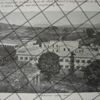 CARTEL ANTIGUO ORIGINAL DE CIGARRERA LA TABABACALERA MEXICANA S.A EN KERMESSE 1911