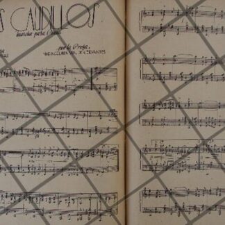 PARTITURA ANTIGUA INEDITA MARIA CELADA AGUIRRE 1937