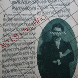 AFICHE ANTIGUO JOSE JUAN TABLADA 1937