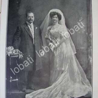 CARTEL ANTIGUO ORIGINAL DE BODA. GALINDO MONTOYA 1910 ( MARIANO MONTOYA ) /ASM