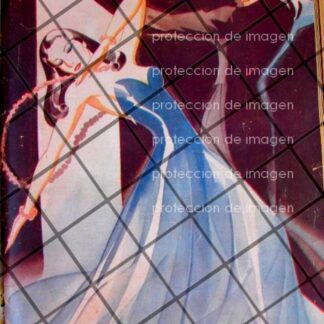 GRABADO ANTIGUO EN PASEO DE LA REFORMA 1897 POR: CARLOS ALCALDE