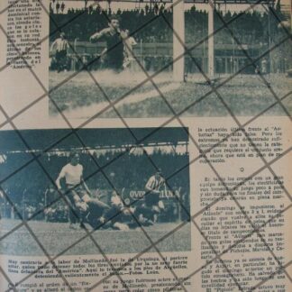 CARTEL ANTIGUO CLUB DE FUTBOL AMERICA 1937