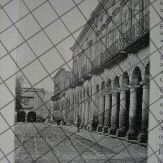 GRABADO ANTIGUO 1897 UN VIEJO MAESTRO, POR: Friedrich August von Kaulbach