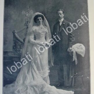 CARTEL ANTIGUO ORIGINAL DE BODA. BENFIEL MENDEZ 1910 ( ALFREDO BENFIEL ) ASM