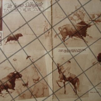 AFICHE ANTIGUO INICIOS DEL PINTOR JOSE SUAREZ OLVERA 1937