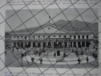 CARTEL ANTIGUO ORIGINAL DE TIENDA DE DECORACION CLAUDIO PELLANDINI 1909 /185