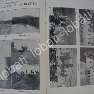 CARTEL ANTIGUO ORIGINAL DE EJERCICIOS MILITARES 1910 D.F / MLT
