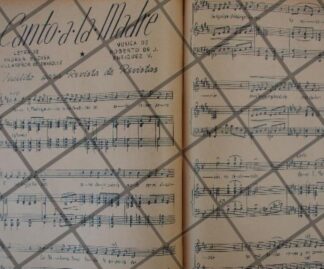 PARTITURA ANTIGUA INEDITA ROBERTO DE J. ENRIQUEZ 1937