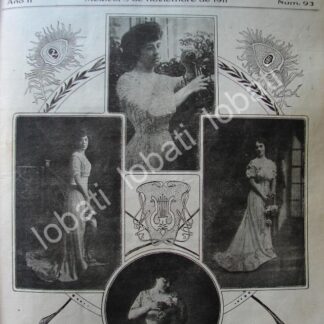 PORTADA ANTIGUA ORIGINAL  1911 JUEGOS FLORALES DE COVADONGA,. MARIA COLOGAN SEVILLA /ASM