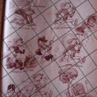 CARICATURA ANTIGUA POR: ANGEL ZAMARRIPA 1939 DEL NATURAL