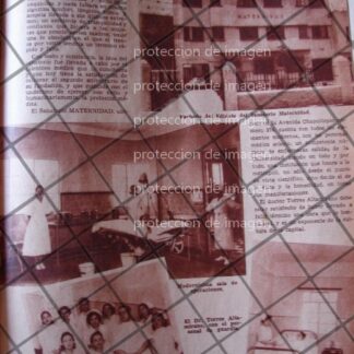 AFICHE ANTIGUO. CLINICA DE ALFREDO TORRES ALTAMIRANO 1939