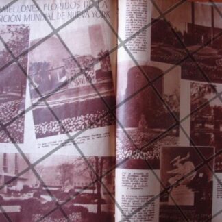 AFICHE ANTIGUO. EXPOSICION MUNDIAL NUEVA YORK 1939