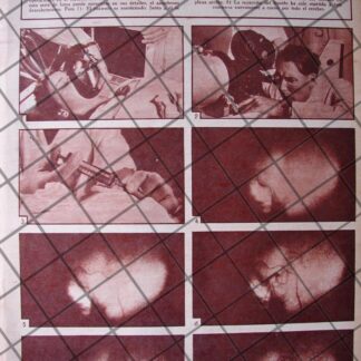 AFICHE ANTIGUO LA 1RA RADIOGRAFIA DEL CEREBRO FUNCIONANDO