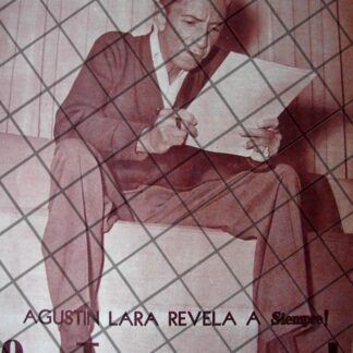 AFICHE RETRO AGUSTIN LARA 1956 /15