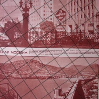 AFICHE RETRO BANCO COMERCIAL MEXICANO CHIHUAHUA 1956