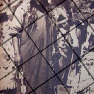 AFICHE ANTIGUO MATACHIN GUADALUPANA INDIGENA 1944