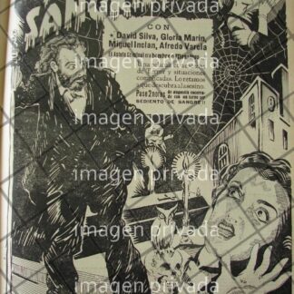 CARTEL RETRO. PELICULA LA POSADA SANGRIENTA 1941