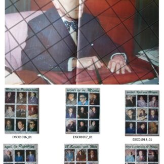 AFICHE RETRO, RUIZ CORTINES Y TODO SU GABINETE 1956