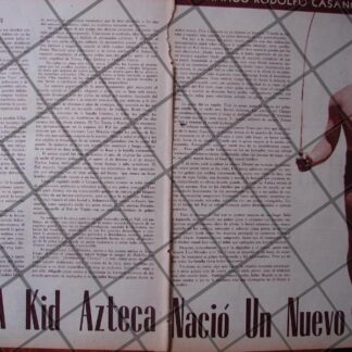 AFICHE RETRO, NACE CHANGO RODOLFO CASANOVA 1955