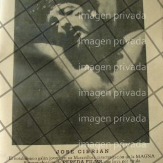 CARTEL RETRO INICIAN PELICULA JESUS DE NAZARETH 1941