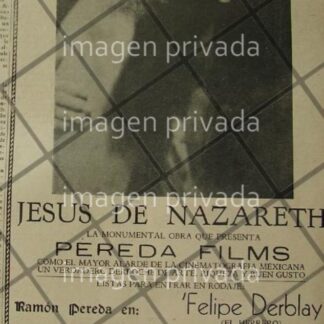 CARTEL RETRO PELICULA JESUS DE NAZARETH 1941