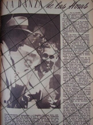 AFICHE RETRO JORGE NEGRETE Y DOMINGO SOLER EN EL REGIS 1943
