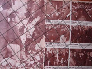 AFICHE ANTIGUO. FUNERAL DE MANUEL AVILA CAMACHO 1955
