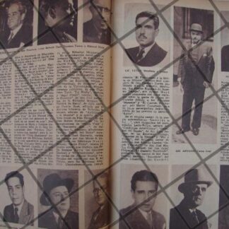 AFICHE RETRO ESCRITORES FAMOSOS DE 1943