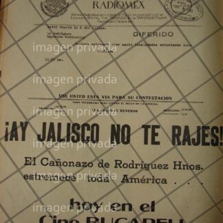 CARTEL RETRO PELICULA. AY JALISCO NO TE RAJES 1941 11