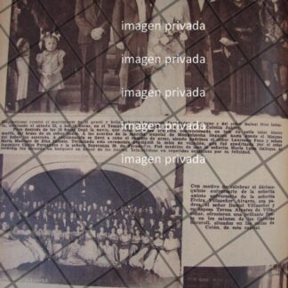 AFICHE RETRO BODA. RAFAEL DIAZ INFANTE 1944 Y OTROS