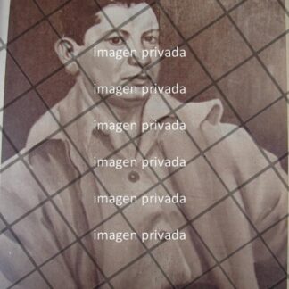 AFICHE RETRO EL PINTOR AGUSTIN VILLAGRA 1944