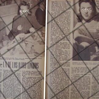 AFICHE ANTIGUO. LA ACTRIZ. MARGO 1944 ( MARGARITA BOLADO CASTILLO )