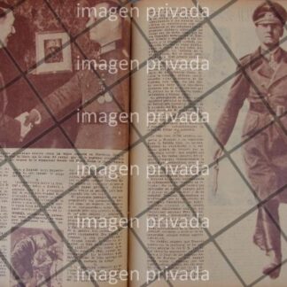 AFICHE ANTIGUO MARISCAL. ERWIN ROMMEL 1944