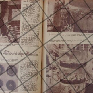 AFICHE ANTIGUO. ALEXANDER FLEMING Y LA PENICILINA 1944