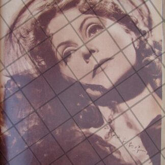 AFICHE ANTIGUO 1939 / GRETA GARBO