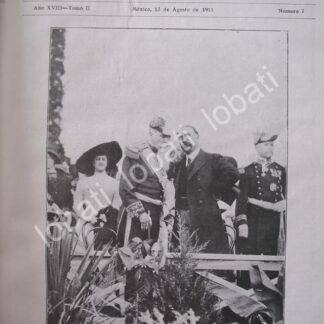 PORTADA ANTIGUA ORIGINAL  1911 BERNARDO REYES & FRANCISCO I MADERO