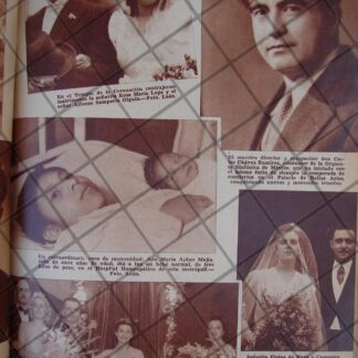 AFICHE ANTIGUO 1939 COMPOSITOR CARLOS CHAVEZ Y OTROS