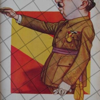 PORTADA ANTIGUA 1939 FRANCISCO FRANCO, POR RAFAEL FREYRE